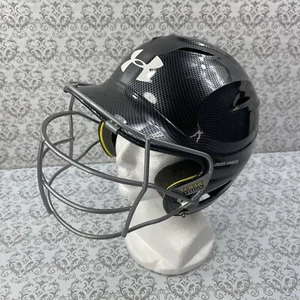 Under Armour Baseball Helm Aegis Microbe Shield I Bar Vision Erwachsene Carbon - Bild 1 von 12