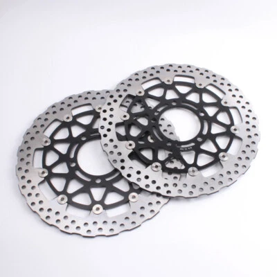 Juego de rotor de freno delantero para moto Kawasaki Ninja ZX-10R 2008-2015 Foto 1 de 4