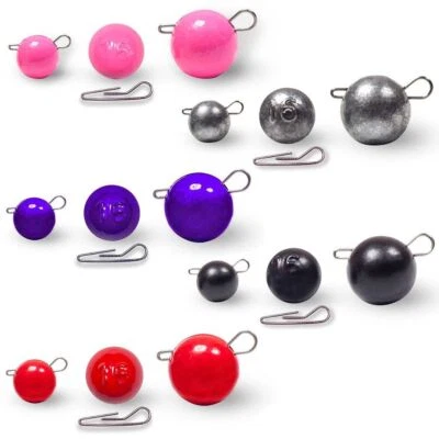 5 Cheburashka Bleie 1-30 g Chebu Bottom Jig Zanderkiller Jigheads Jigkopf System - Bild 1 von 4