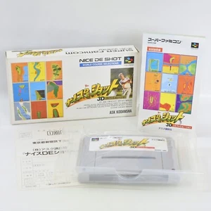NICE DE SHOT 3D Golf Simulation Super Famicom Nintendo 2207 sf - Picture 1 of 8