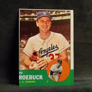 1963 Topps Baseball - #295 Ed Roebuck - Bild 1 von 2