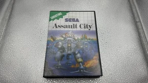 Assault City Sega Master System W/Manual 8 Bit Retro 1990 #1016 - Picture 1 of 14