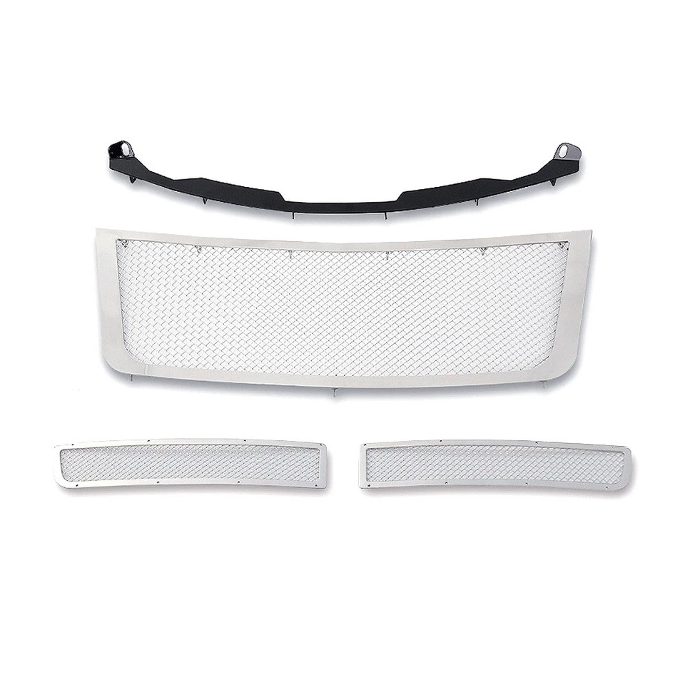 Combo de parrilla de malla de acero inoxidable personalizado para Chrysler PT Cruiser 2006-2010 Foto 1 de 3