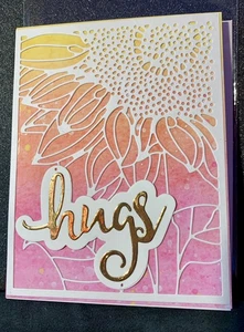 Thinking of You Hugs! Card Sending Ray of Sunshine Handmade! - Picture 1 of 3