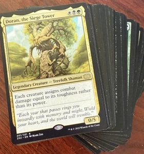 MTG Custom Commander Deck: Doran, The Siege Tower; Toughness Matters (NM/LP ) - Picture 1 of 8