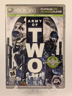 Army of Two: Platinum Hits (Xbox 360) ➡️CIB Complete  - Tested - Near Mint 📀! - Image 1 of 4