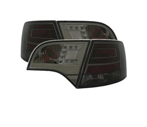 AUDI A4 B7 FRONT STATION WAGON 2004-2008 SMOKE VT424 TOP SET REAR LIGHTS LED SET - Picture 1 of 3