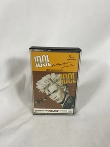BILLY IDOL Whiplash Smile COMPACT CASSETTE Tape Free Aus Wide Shipping - Picture 1 of 4