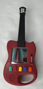 Mini Guitar Hero gioco elettronico portatile da viaggio tasca misura rosso nero 2007 - Foto 1 di 8
