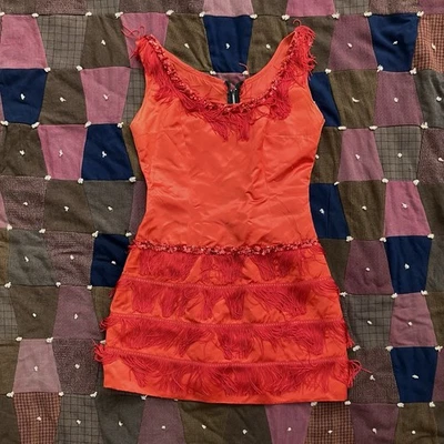 Vintage Theater Costume Metal Zipper Flapper Circus Size Small - Image 1 of 4