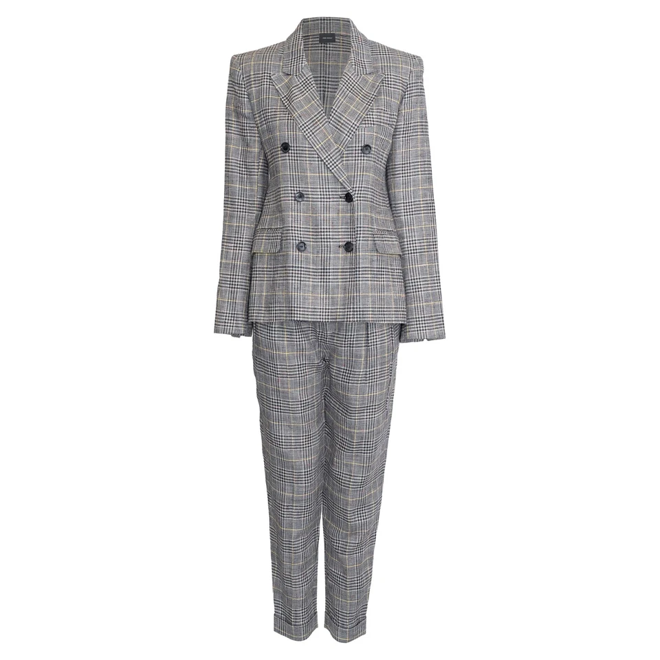 Conjunto de terno Isabel Marant peito duplo feminino multicolorido tamanho 36 - Imagem 1 de 4