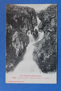 Carte postale ancienne L'HOSPITALET - Cascade du Saut du taureau - Picture 1 of 1