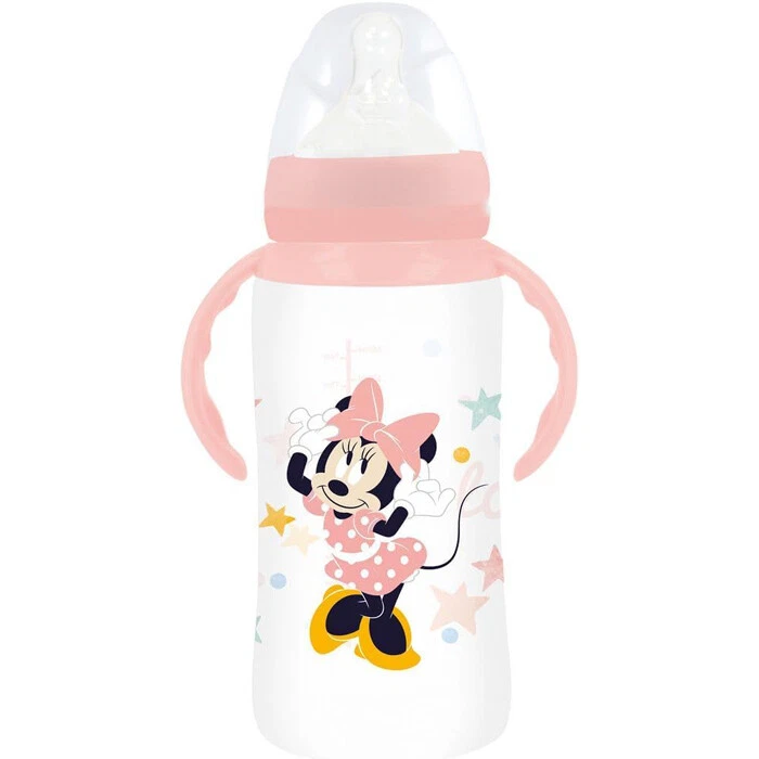 Biberon Bambini anticolica Disney Minnie da 360 ml DISNEY bimba BPA Free - Immagine 1 di 4