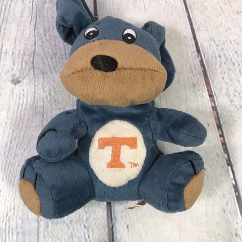 Vintage Tennessee Volunteers Bean Bag Mascot Plush Stuffed Animal Shoney's 1997 Cover