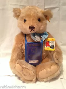 ❤️STEIFF PASSPORT TEDDYBÄR 🐻 0245/40 signiert von Steiff ID's 15" Jointed 1986❤️ - Bild 1 von 12