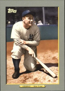 2009 Topps Turkey Red #TR61 Lou Gehrig Yankees - Picture 1 of 2
