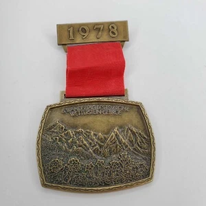 Vintage Deutsche Wandermedaille 6 Wandertag 1978 Des Tsv Rohr Wetterstien-Gebirge - Bild 1 von 8