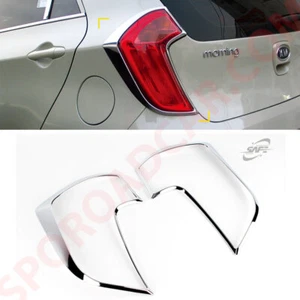 Chrome Rear Tail Lamp Cover Molding K-577 for Kia Picanto / Morning 2011-2016 - Picture 1 of 5