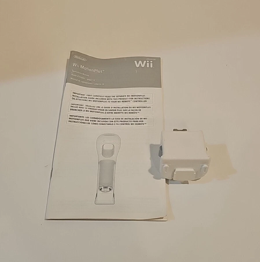 Accesorio adaptador sensor Wii Motion Plus para mando Nintendo Wii / Wii U Foto 1 de 1