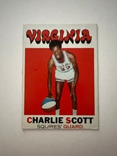 1971 Topps Basketball - Charlie Scott Rookie Card