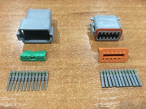 Kit de enchufe de conector eléctrico alemán DT 12-Way 12 pines - Imagen 1 de 8