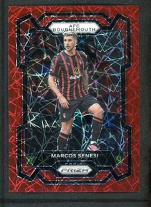 2023-24 MARCOS SENESI 05/49 PANINI PRIZM PREMIER LEAGUE VELOCITY RED - Picture 1 of 2