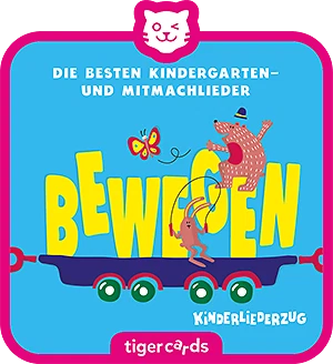 tigermedia 4158 tigercard - Kinderliederzug - Folge 2: Die besten Kindergarten-