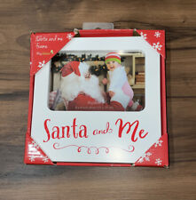 Tiny Ideas Santa and Me 4x6 Inch Photo Frame