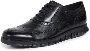 Oxford a coda di rondine Cole Haan ZeroGrand da uomo - taglia 9,5 M - nero - Foto 1 di 1