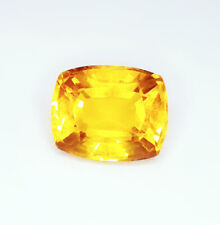 Natural Yellow Citrine Loose Gemstone 8 To 10 Ct Untreated Certified Gem SH011