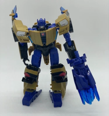 Transformers 30th Anniversary Thrilling 30 Deluxe Class Goldfire/Goldbug Fig - Image 1 of 2