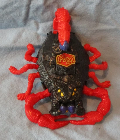 MIGHTY MAX STINGS SCORPION  , DOOM ZONE w/3MINI-FIGS & CARD/1993 - COMPLETE Cover