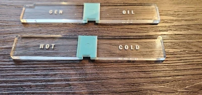 Oldsmobile Super Dynamic 88 98 1959 velocímetro lente de grupo generador de aceite Foto 1 de 4