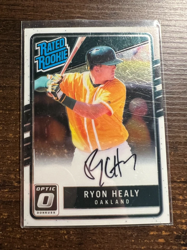 A116,888 - 2017 Donruss Optic Rated Rookies Autogrpah #RRSRH Ryon Healy - Image 1 of 1