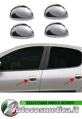 Maniglia porta mascherina tappi maniglia porta per Citroen C1 2005-2014 acciaio - Immagine 1 di 4
