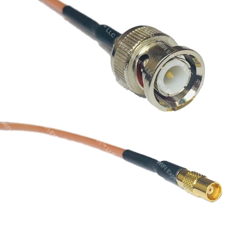 RG316 BNC MALE to MCX FEMALE RF Cable Rapid-SHIP LOT - Image 1 of 1