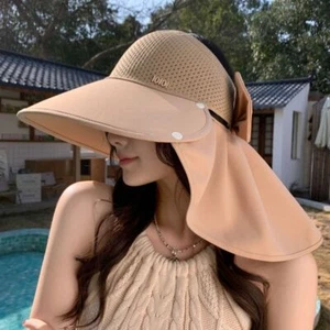 Empty Top Summer Sun Hat UV Protection Travel Beach Sunscreen Visors - Picture 1 of 11