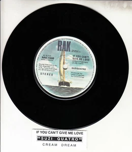 SUZI QUATRO If You Can't Give Me Love 7" 45 record NEW + juke box title strip - Picture 1 of 2