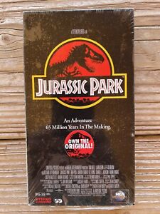Vintage Jurassic Park New Sealed VHS Tape 1993/97 MCA Universal
