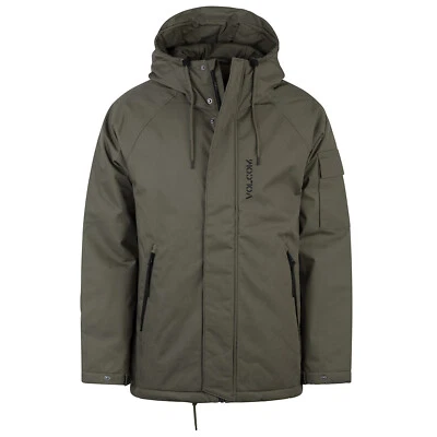 Volcom Stoke Stone Parka Jacket wintermoss - Gefütterte Winterjacke mit Kapuze - Bild 1 von 4