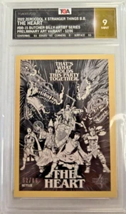 2022 Zerocool Stranger Things Preliminary Art Variant 52/86 - The Heart - Picture 1 of 2