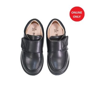 NEW Boys School Shoes Formal BLACK SZ 8-L3 and Approx 3-10Yr 8982 