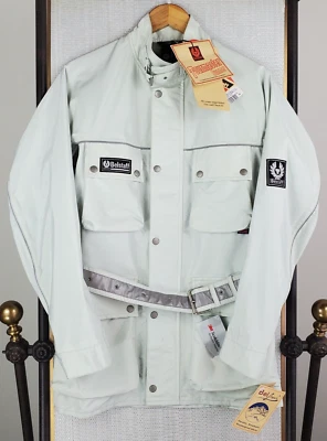 VTG BELSTAFF Size 46 Large Deadstock 80th Aniv Summer Tourmaster 500 Mens Jacket - Image 1 of 4