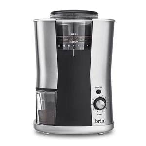 BRIM Conical Burr Coffee Grinder, Uniformly Grinds Beans for 1-17 Cups of Cof... - Picture 1 of 5