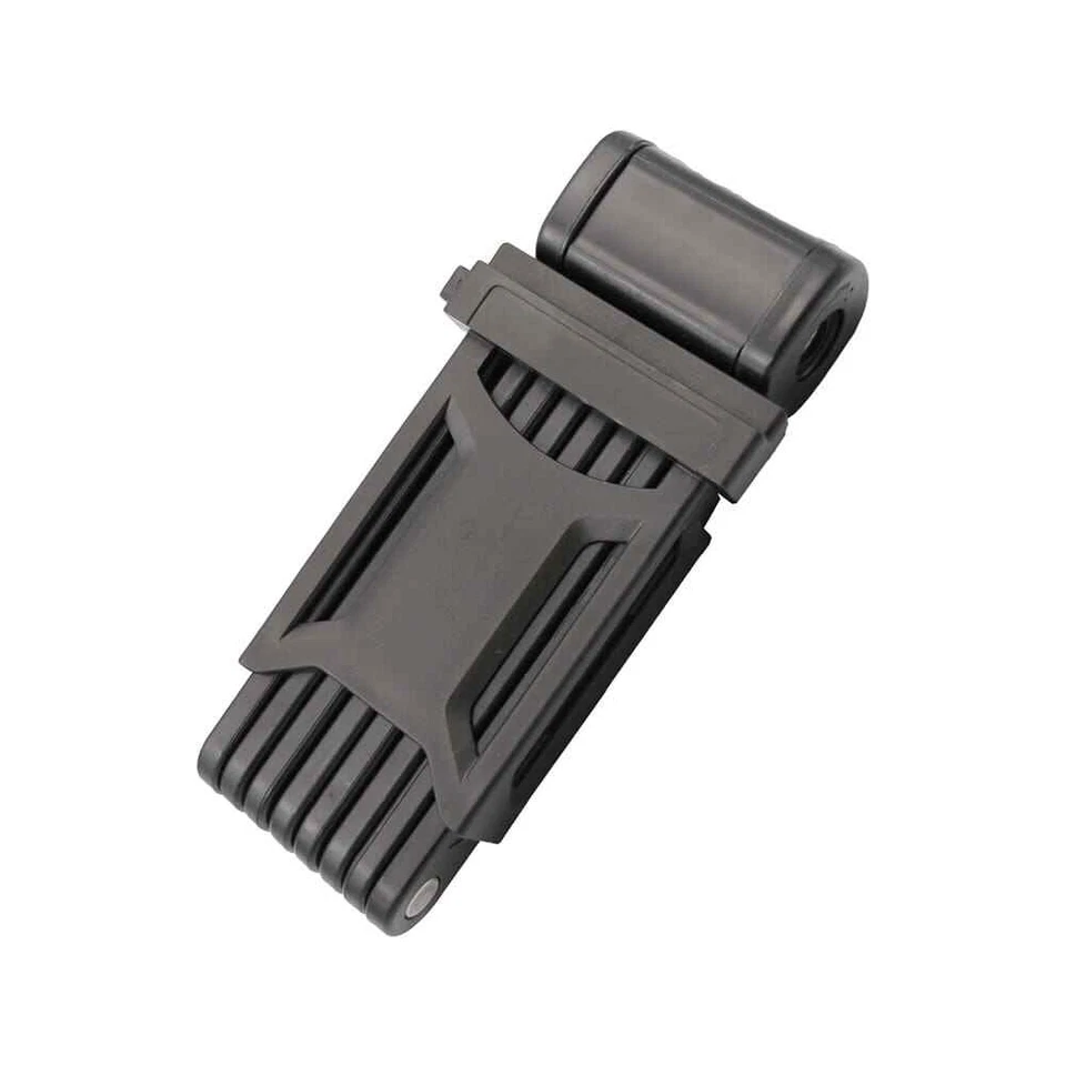 Mvtek Lucchetto bicicletta Combinato Pieghevole 1100mm x 8mm Nero - Immagine 1 di 1