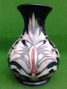 6” MOORCROFT SNAKESHEAD VASE - RACHEL BISHOP. - Picture 1 of 11
