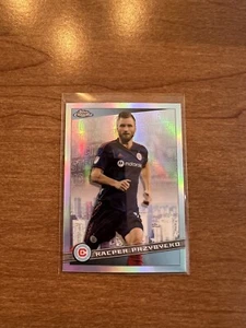 2022 Topps Chrome MLS Big City Strikers #19 Kacper Przybylko Chicago Soccer - Picture 1 of 2