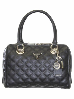 Guess Women's Cessily Quilted Box Satchel Handbag - Image 1 of 4