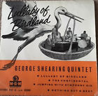 The George Shearing Quintet - Lullaby Of Birdland (7", EP, Ora)