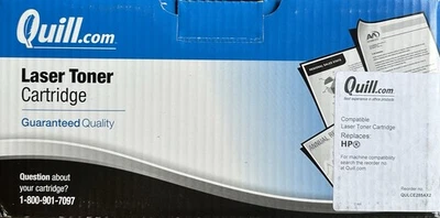 QUILL 71804 Replac. BROTHER TN-540 TN540 BLACK TONER CARTRIDGE New Sealed - Image 1 of 2